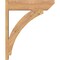 Ekena Millwork Thorton Slat Smooth Outlooker, Western Red Cedar, 7 1/2"W x 28"D x 34"H OUT08X28X34THR06SWR - alternate 3